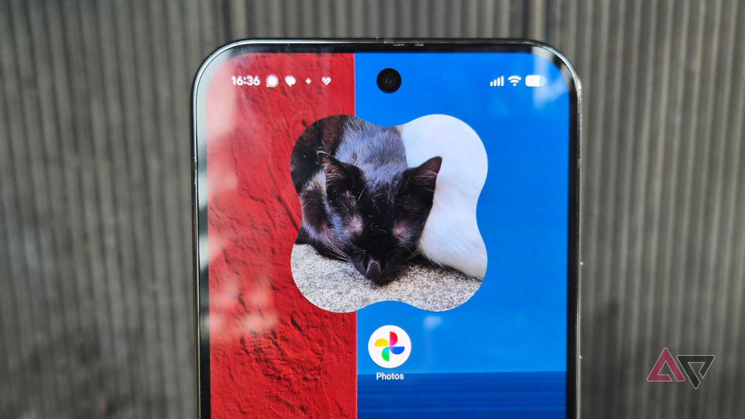 Google Pixel 9 Pro XL smartphone and home screen