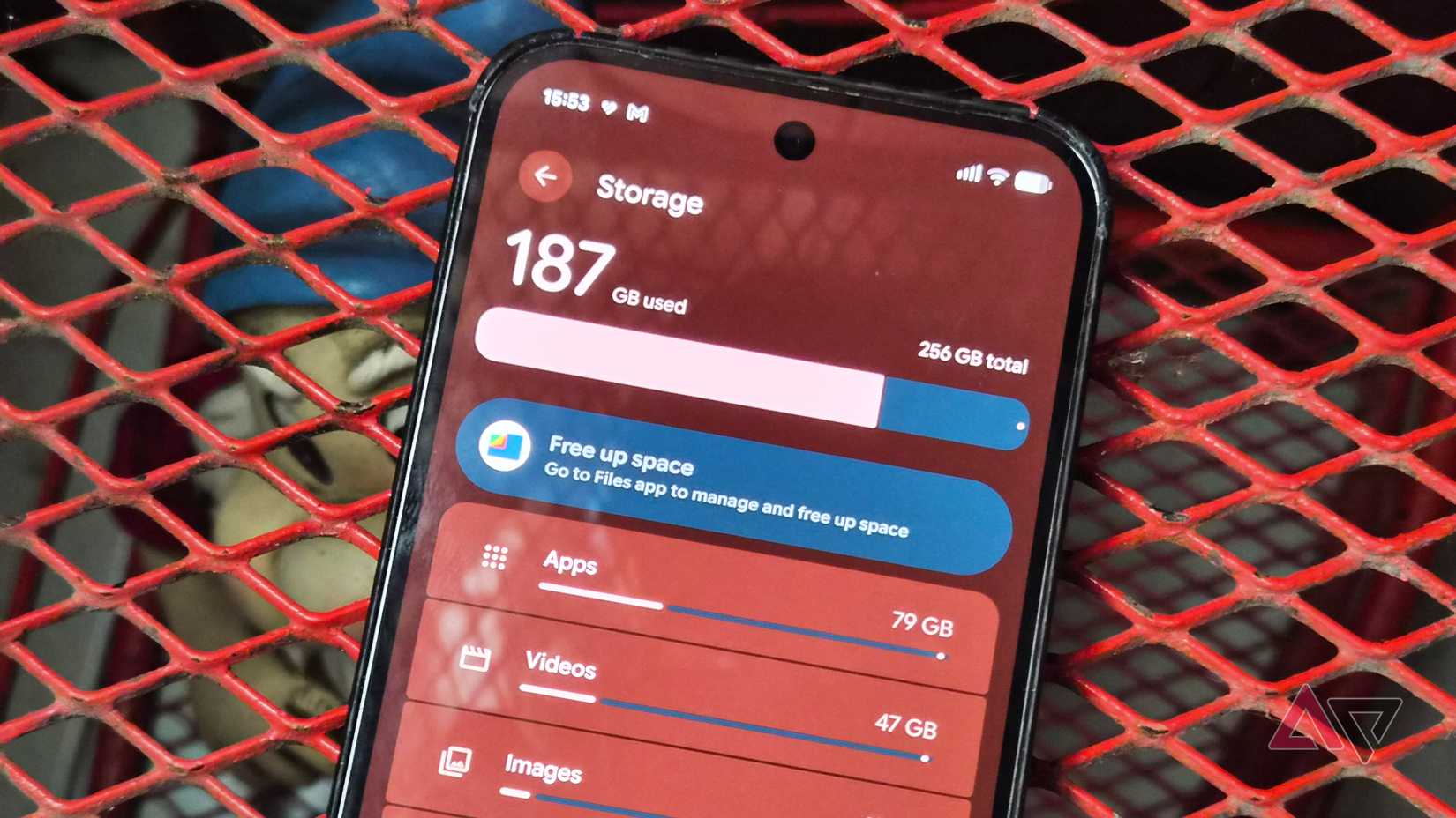 Google Pixel 9 Pro XL smartphone with apps