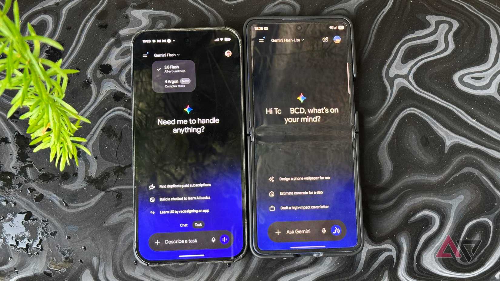 Google Pixel 9 Pro XL and Samsung Galaxy Z Flip 7 foldable smartphone