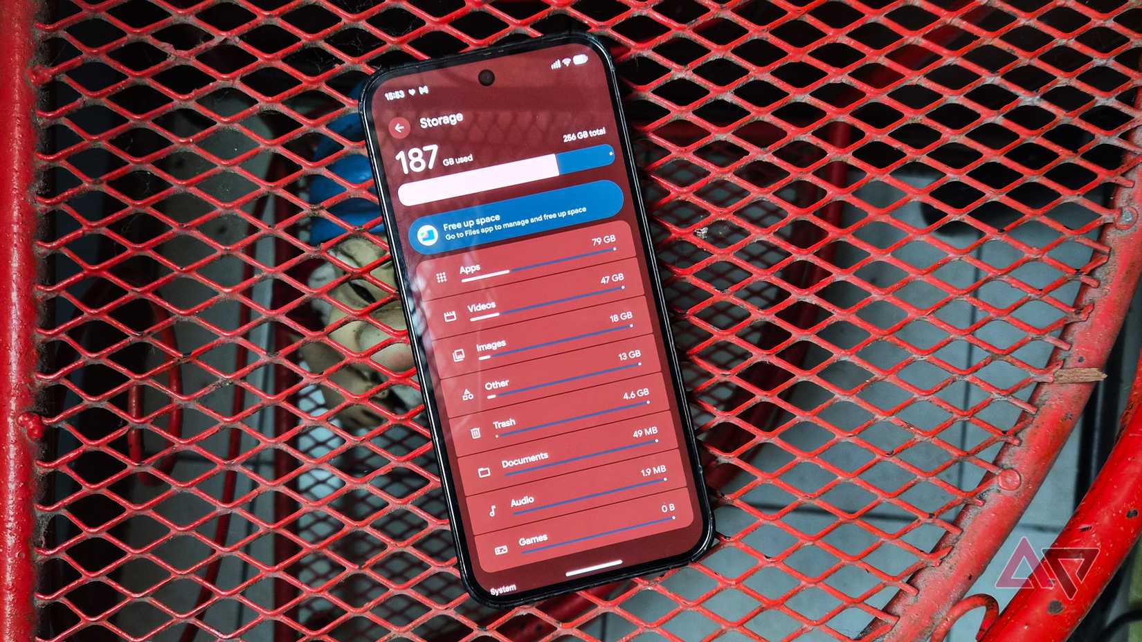 Google Pixel 9 Pro XL smartphone with apps