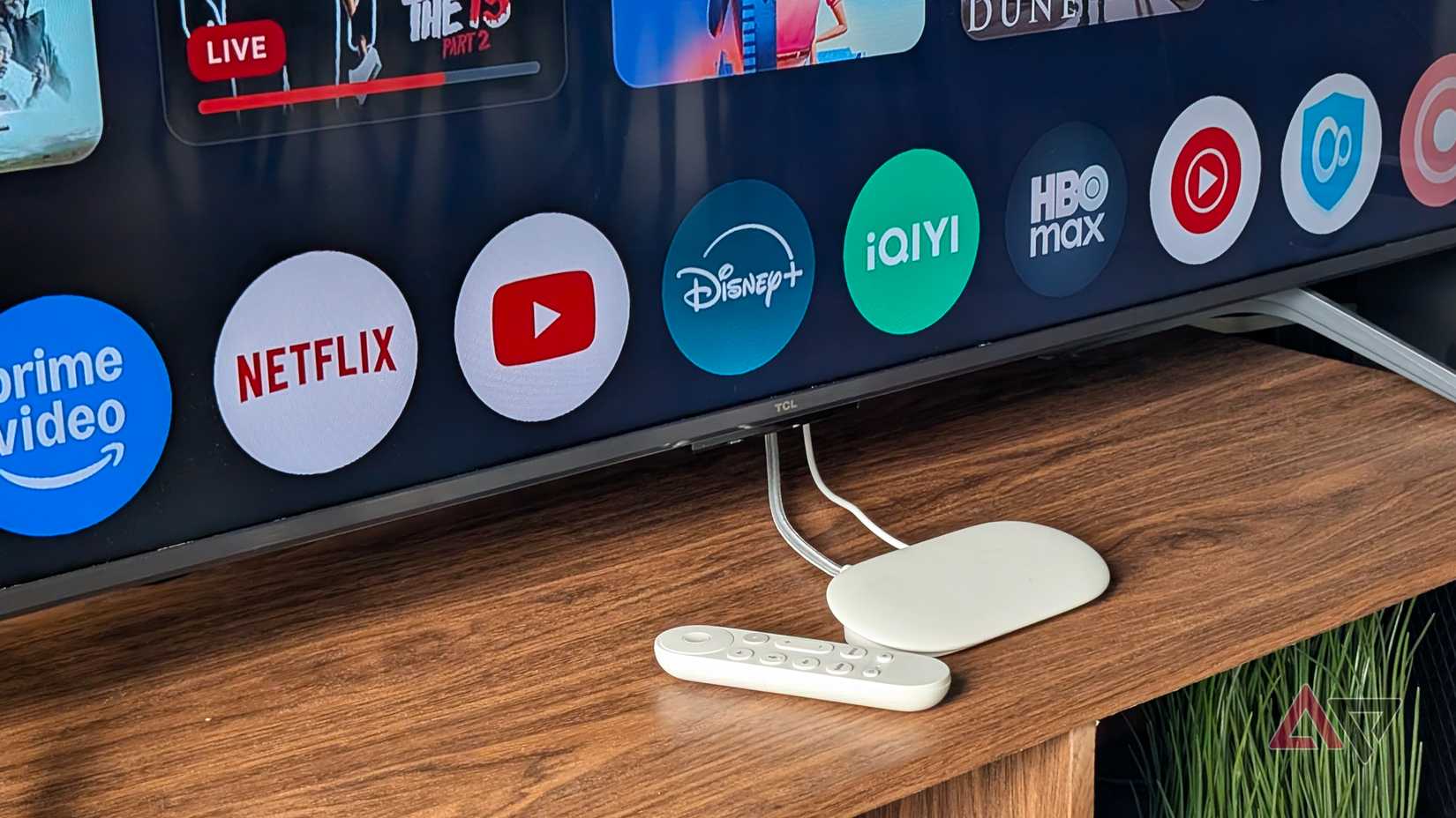 Google TV Streamer 4K, telecomando vocale